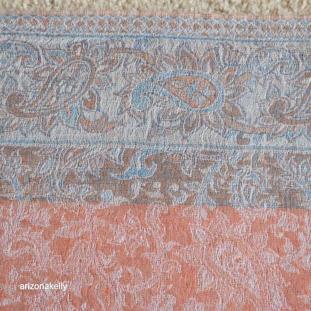 NWOT Otto Amano Cashmere Lightweight Scarf - Picture 8 of 15